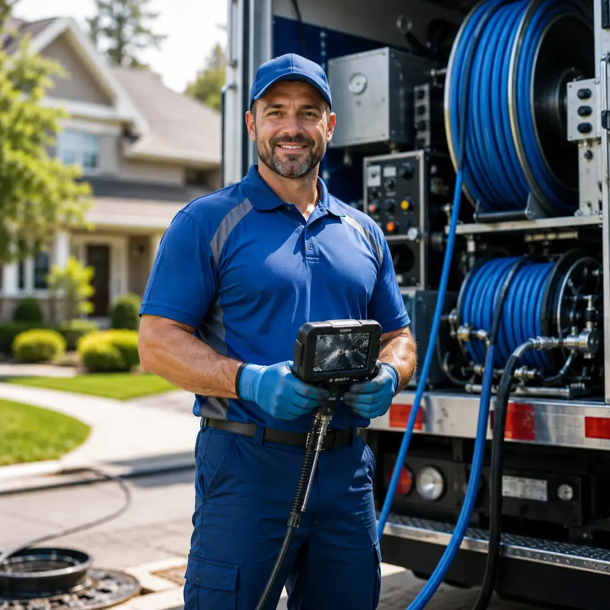 Local outdoor drain cleaning specialists in Conley, GA